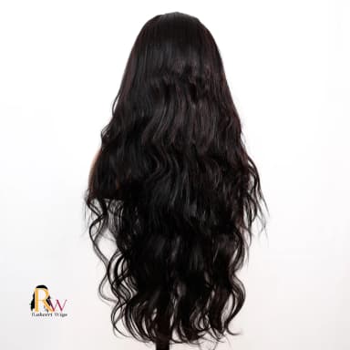 Rakeeri Human Blend, natural texture Human Hair Blend Wigs for Kenya